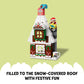 LEGO DUPLO Santa's Gingerbread House Building Set, Christmas Toy for 2 Year Old Boys and Girls, Includes Santa Claus Figure, Stocking Filler Idea