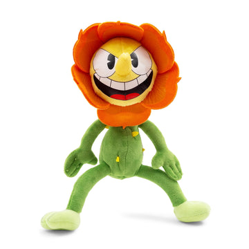 Cuphead Cagney Carnation 9-Inch Collector Plush