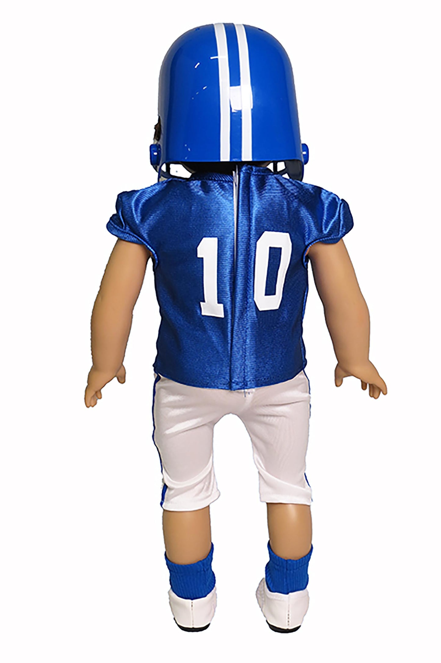 Blue Football Uniform 6pc for 18-Inch Dolls | Premium Quality & Trendy Design | Dolls Clothes