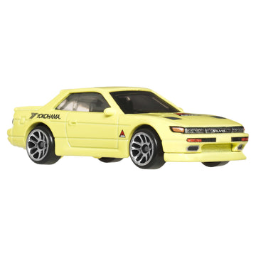 Hot Wheels Fast and Furious Tokyo Drift Car Nissan Silvia S13 Model Die Cast Scale 1:64 Length 7 cm JKX09