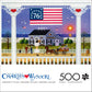 Buffalo Games - Charles Wysocki Nantucket 4th - 500 Piece Puzzle for Adults
