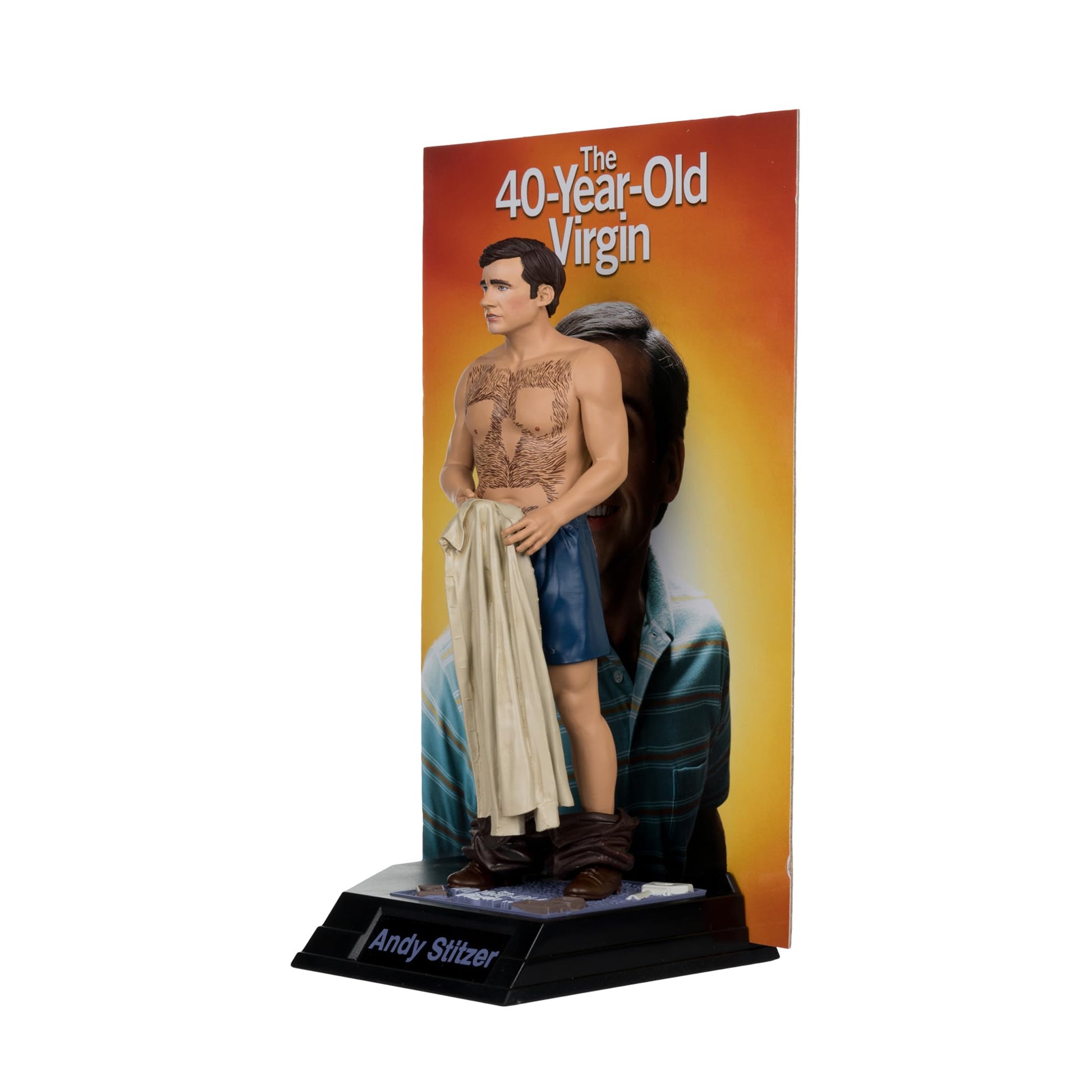 McFarlane Toys Movie Maniacs The 40 Year Old Virgin 6 Inch Static Figure Posed - Andy Stitzer Digital