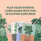 Ridley's Games: Houseplants Playing Cards| 52 Unique Hand-Illustrated Donut Playing Cards - Includes a Durable Storage Tin for Easy Travel - Makes