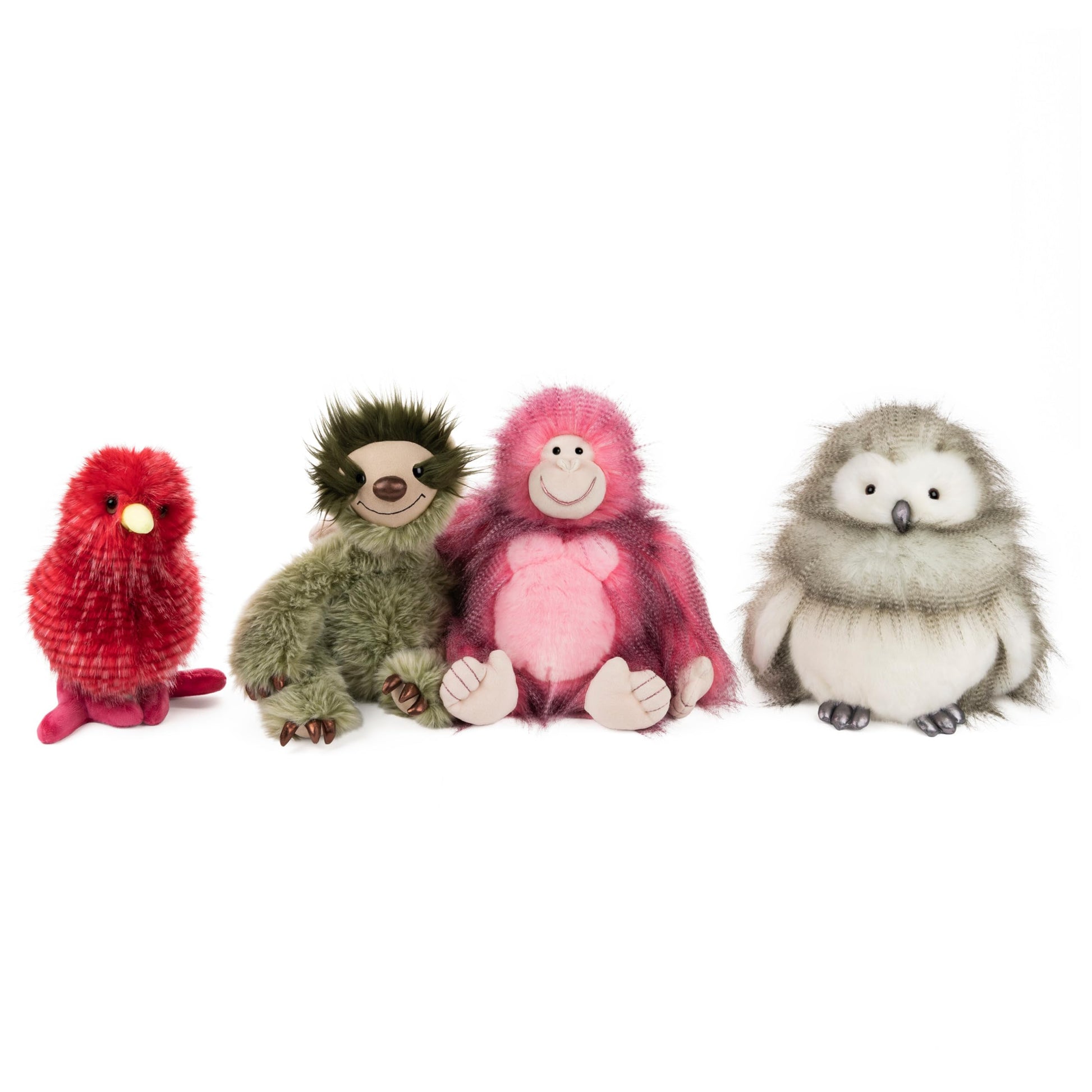 GUND Fab Pals Collection, Ramona Gorilla, Plush Monkey Stuffed Animal for Ages 1 and Up, Pink, 11.5”