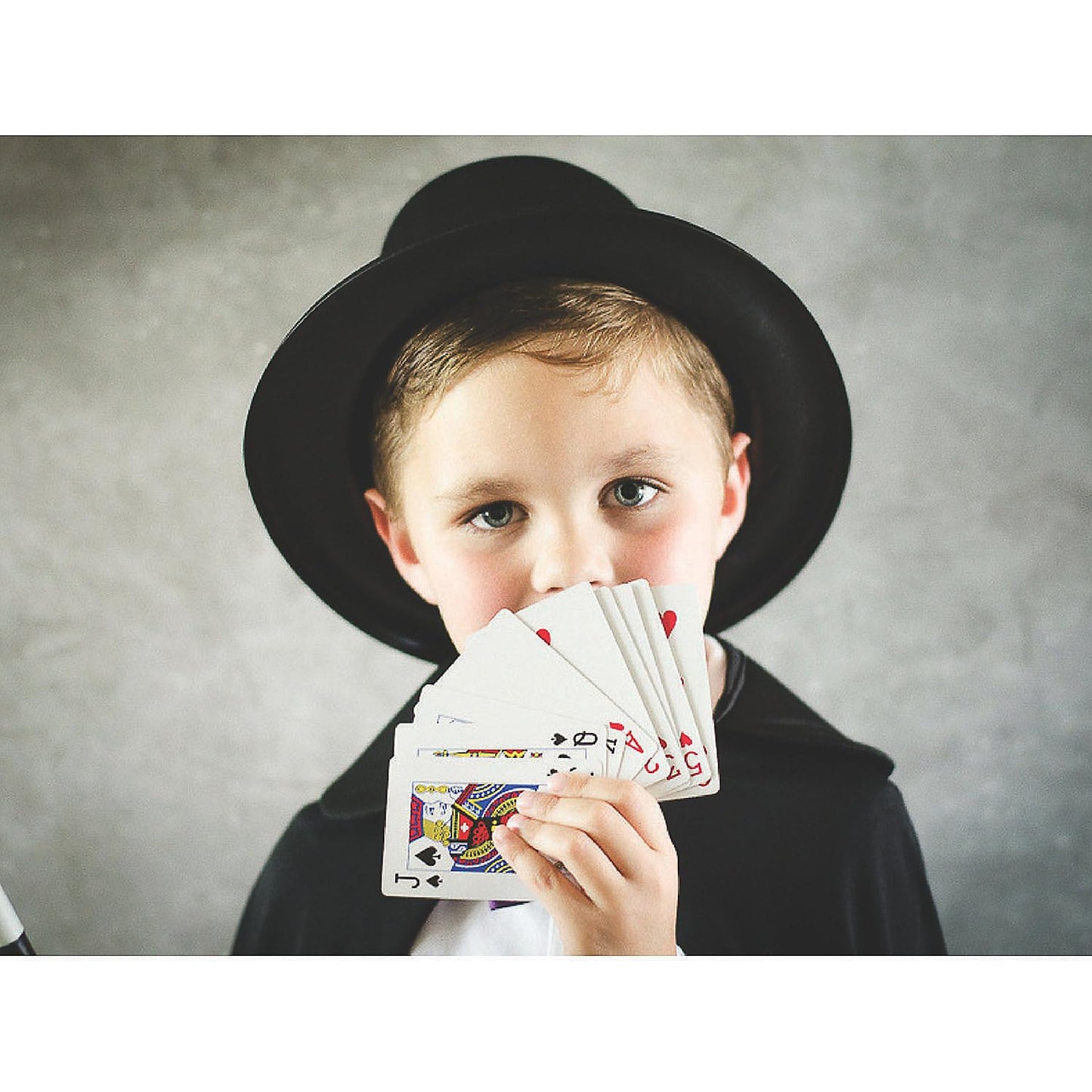 Fun Express Black Top Hat for Kids 12 Pack - Funny Party Hats for Birthday Costume Dress Up | Mini Plastic Top Hats Bulk for Photo Booth Props | Silly