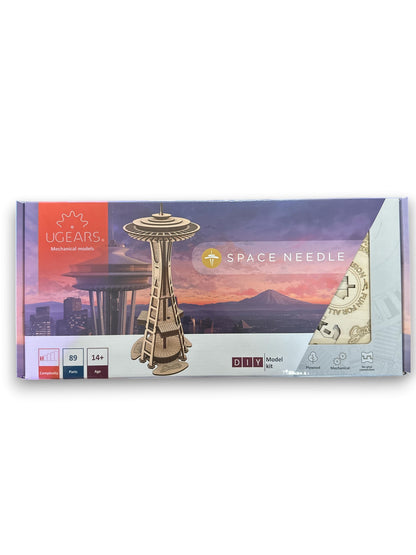 Space Needle Seattle 89 Piece 15" Laser-Cut Wood Model