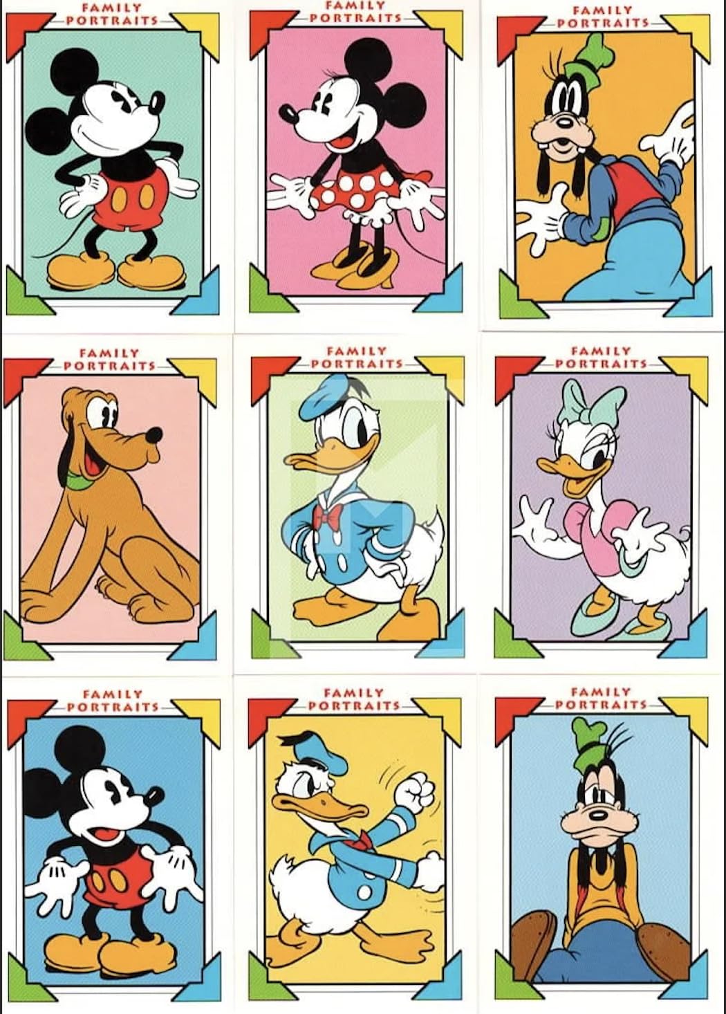 1992 Disney Trading Cards by Impel Collectors - 2 Packs - 15 Cards Per Pack - 30 Cards Total