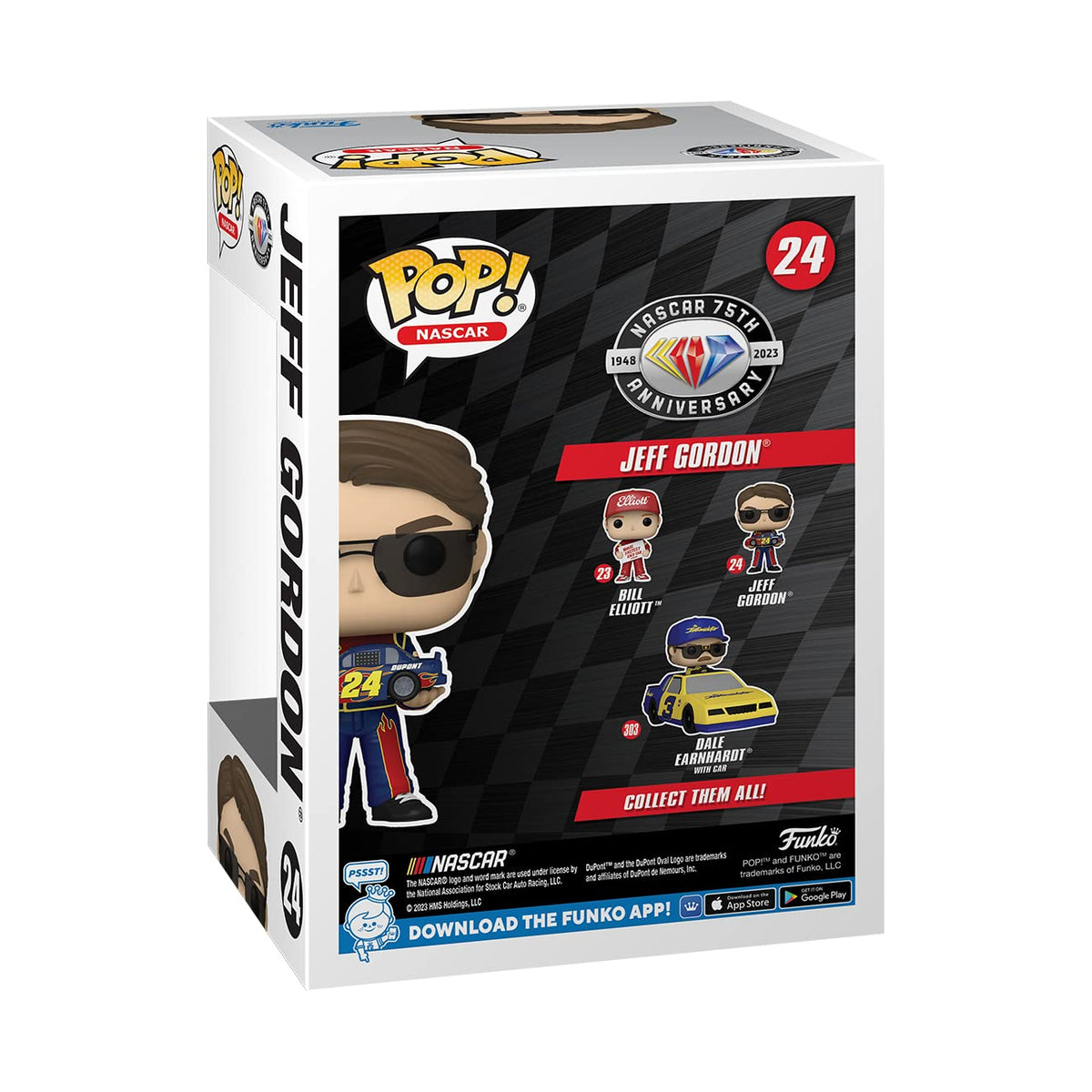 Funko POP! NASCAR: Jeff Gordon with Mini Car - Collectable Vinyl Figure - Gift Idea - Official Merchandise - for Kids & Adults - Sports Fans - Model