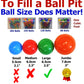 Pack of 400 Black (Pitch-Black) Jumbo 3" Heavy Duty Commercial Grade Ball Pit Balls for Business Use
