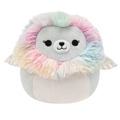 Squishmallows 8-Inch Leonari Rainbow Lion Jazwares Plush