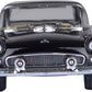 KiNSMART - 1955 Ford Thunderbird Hard Top 5" 1:36 Scale Metal Model Toy Classic Car (Black)