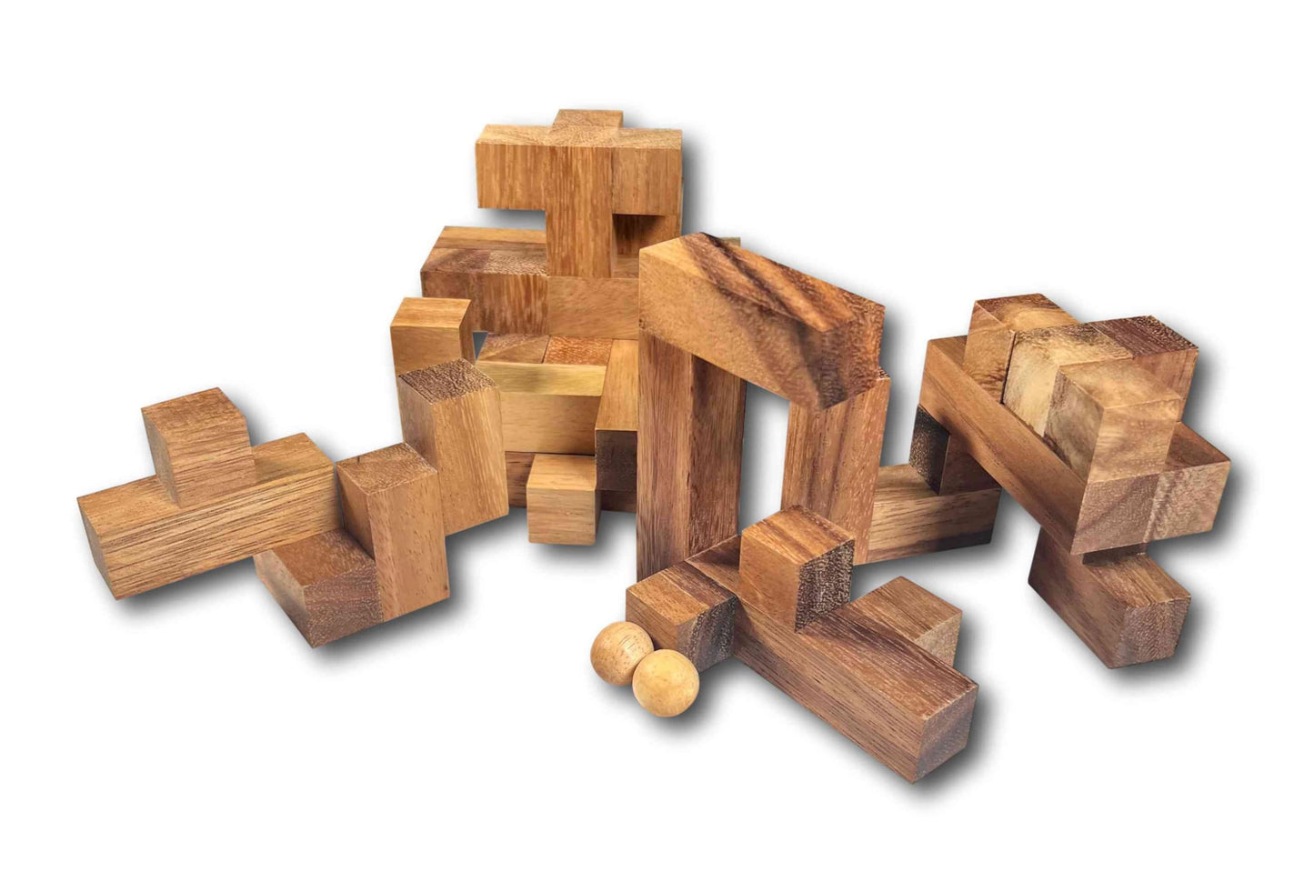 Ramube Octrahedron - an Extremely Difficult Wood Puzzle and Brain Teaser
