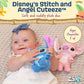KIDS PREFERRED - Disney Baby Lilo & Stitch CUTEEZE 2 Pack Angel & Stitch Plush Stuffed Animals, Experiment 626, Multicolor,6 inches