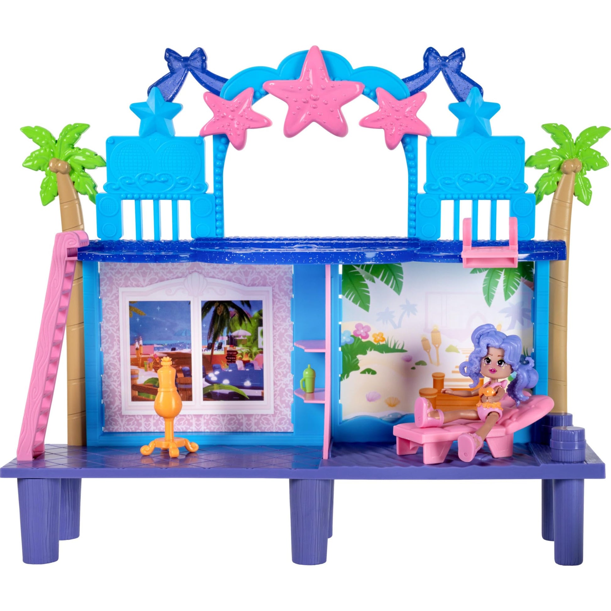Royale High Deluxe Sunset Island Playset - (2) Dolls, 15 Mix & Match Looks - 4 Areas of Play - Official Digital Roblox Item Included - Ages 5+