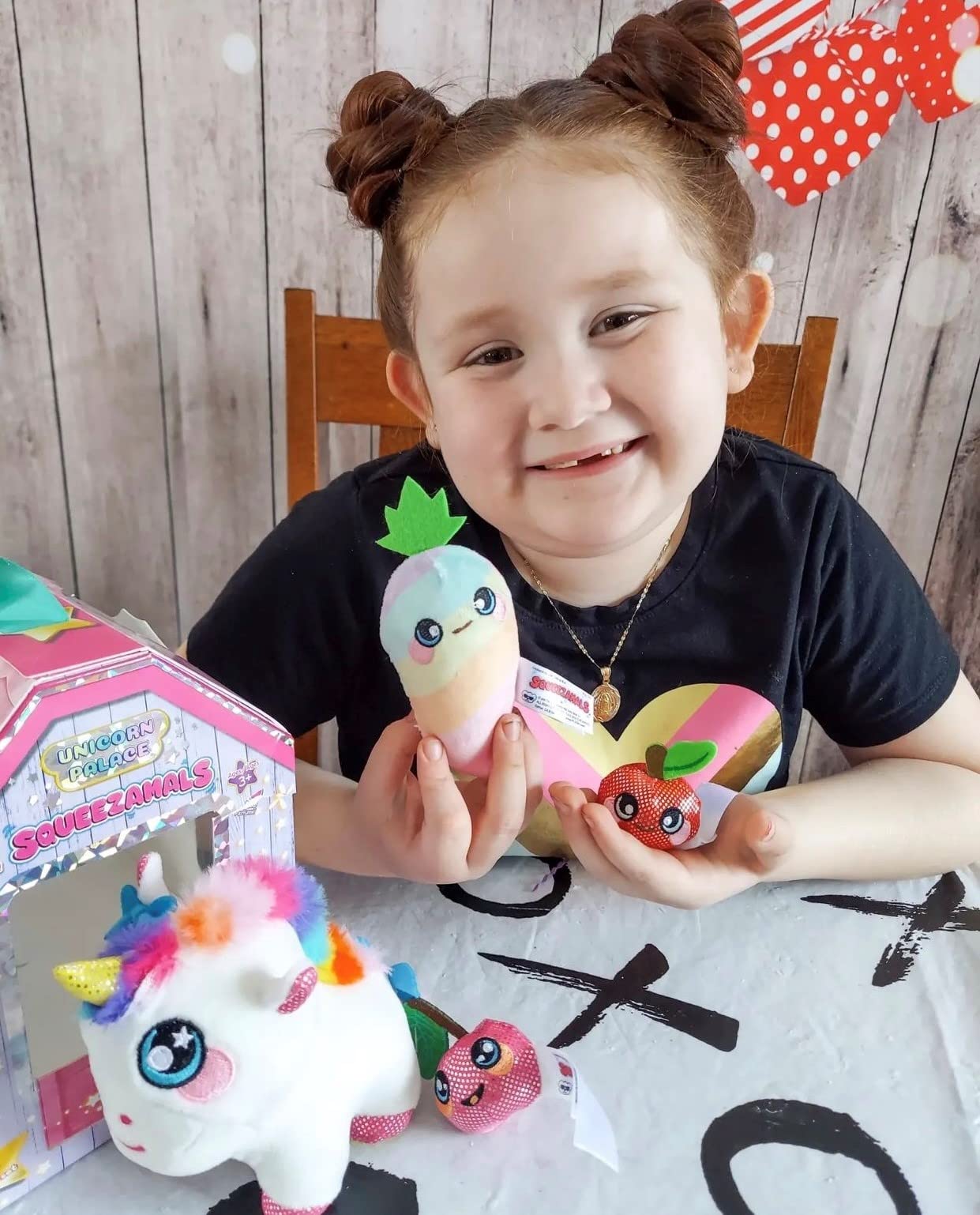 Squeezamals Plush Unicorn Palace