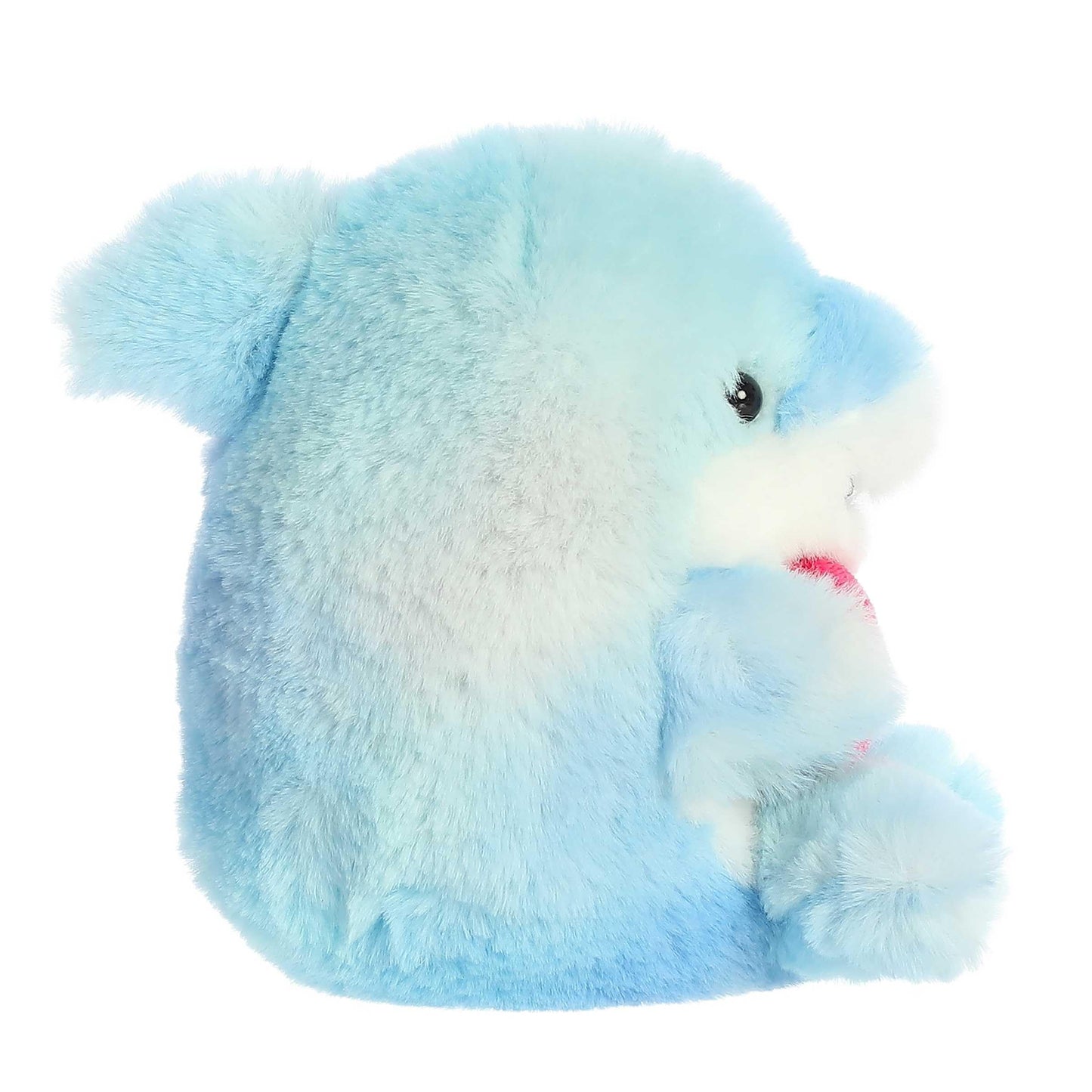 Aurora® Lovely Rolly Pet™ Bae Shark™ Stuffed Animal - Adorable Companions - On-The-Go Fun - Blue 5 Inches