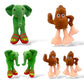 Plushy Paradise Set of 8 Vibrant Plush Toys - Ultra Soft, Snuggle Ready, Lovable & Durable Companions for Kids, Playrooms