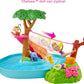 Barbie and Chelsea The Lost Birthday Splashtastic Pool Surprise Playset with Chelsea Doll (6-in), 3 Baby Animals, Slide, Zipline & Accessories, Gift