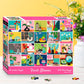 Re-marks Fresh Blooms Collage Puzzle, 1000-Piece Jigsaw Puzzle for All Ages