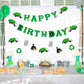 Bessmoso 3 Pcs Garbage Truck Birthday Decorations Trash Truck Birthday Banner Waste Management Recycling Rubbish Party Favors Parties Supplies