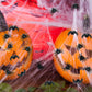 Plastic Spiders Colorful Spiders Halloween Decorative Supplies Toys Spider Model Simulation Spider (Black50)