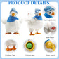 SOMOYA Chicken Laying Egg Electric Plush Toys White