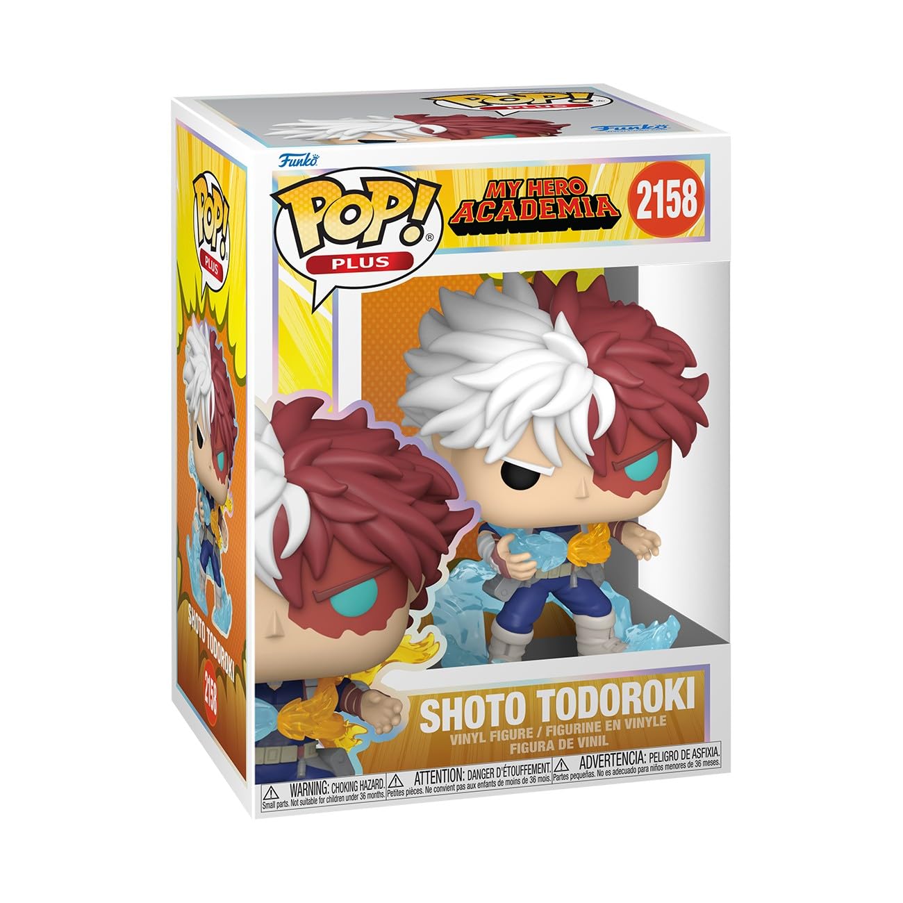 Funko Pop! Plus: My Hero Academia - Shoto Todoroki - Collectable Vinyl Figure - Gift Idea - Official Merchandise - Toys for Kids & Adults - Anime Fans