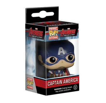 Funko Pocket Pop Keychain: Marvel - Avengers 2 - Cap America Action Figure