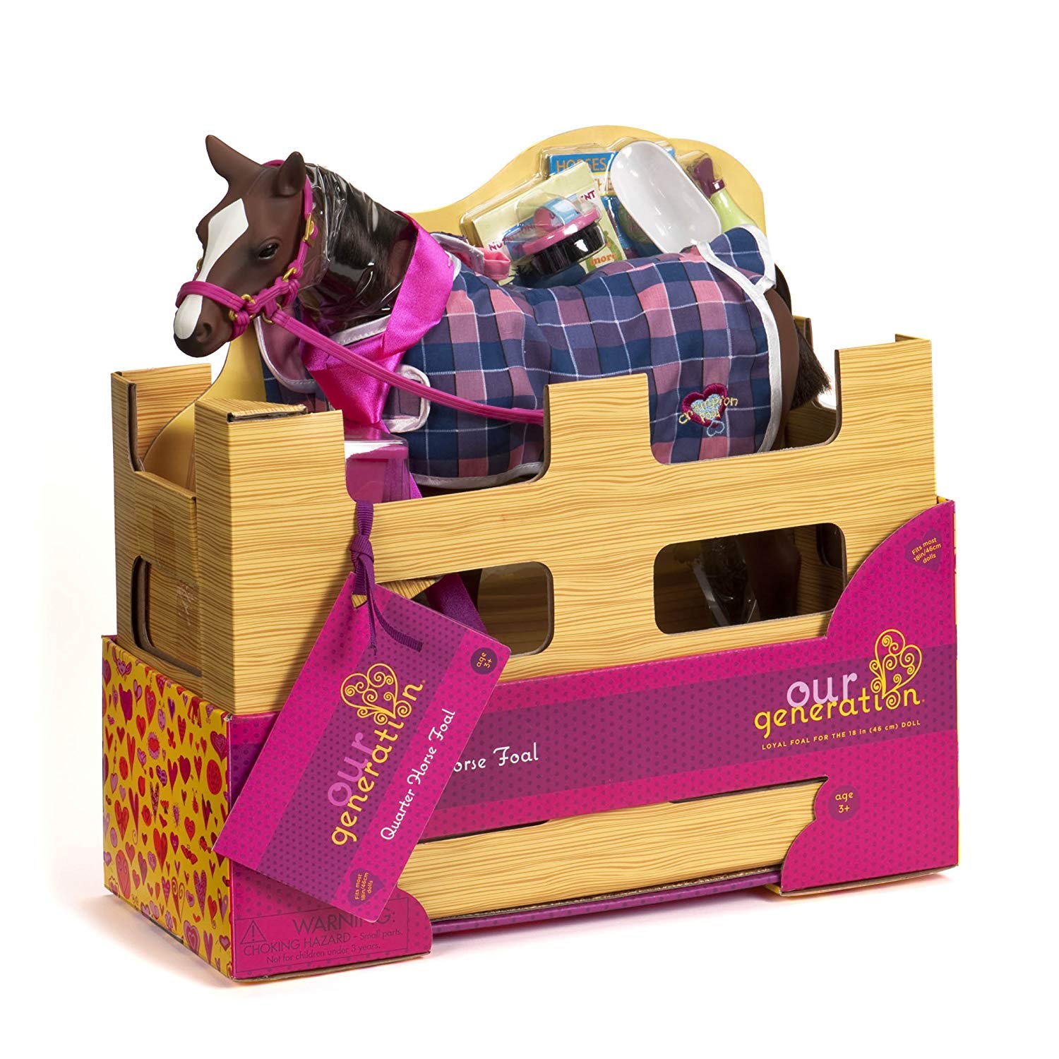 Our Generation Quarter Horse Foal for 18" Dolls