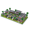 Kadablk Architecture Chinese Style of Suzhou Garden,Set 3 Backyard, Micro Block,Classical Famous Building Block Set,Asian Cultures,3988 PCS for Adults