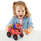 Fisher-Price Imaginext Minions Dragon Disguise Push-Along Dragon Vehicle with Minion Figure for Preschool Kids Ages 3-8 Years