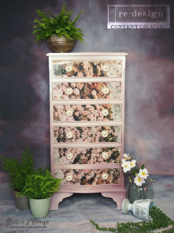 Redesign with Redesign Decoupage Decor Tissue Paper Beatiful Dream 1 Sheet (19"x30") Redesign Tissue Decoupage Paper 655350649715