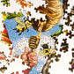 Springbok's 500 Piece Jigsaw Puzzle Gnome Worries Bee Happy - Made in USA
