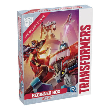 Renegade Game Studios Transformers RPG Beginner Box Starter Set with Dice, Adventures & Character Sheets