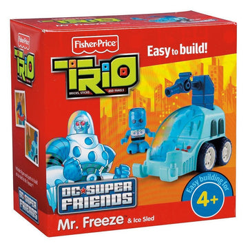 DC Super Friends Trio Mr. Freeze and Ice Sled
