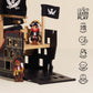 Le Toy Van Barbarossa Pirate Ship Sustainable Wooden Toy Playset