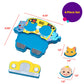 DECOPAC DecoSet CoComelon Ready for Adventure! Cake Topper, 4 Piece Cake Decoration Set With JoJo, Kittens, Wally, and Ello Puzzle Jigsaw (27978)