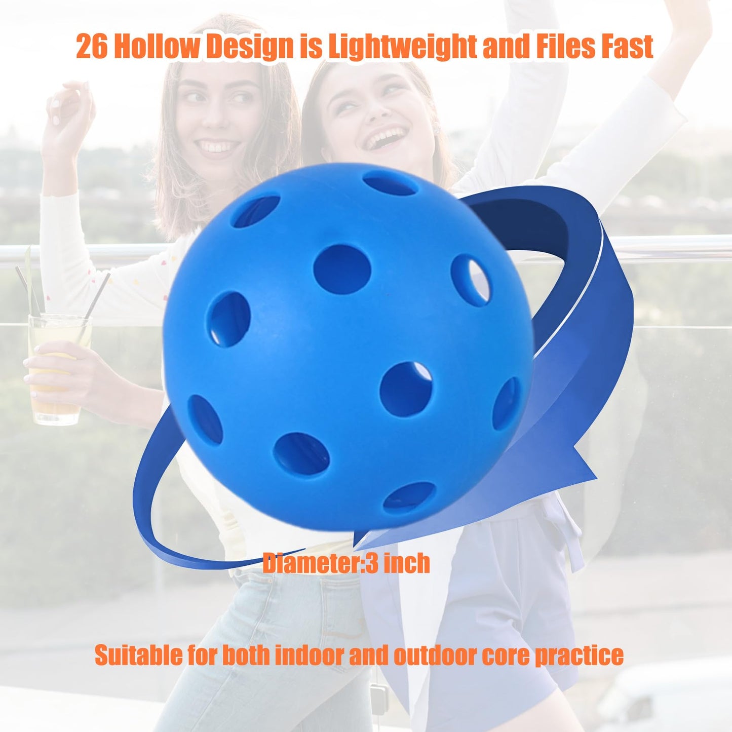 Aivalas Backyard Golf Games Ball Baseball Training Ball Golf Bucket Game Practice Game Replacement Balls for Indoor Outdoor Backyard Lawn