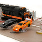 Fast & Furious Final Race Train Nano Scene & 2 1.65" Die-Cast Cars, Toys for Kids and Adults