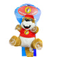 Buc-ee's Suction Cup Plush Beaver Mascot with Red Cap and Shirt, Window Decoration