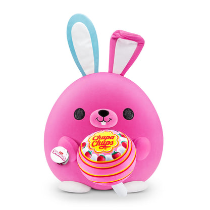 Snackles (Chupa Chups) Bunny Super Sized 14 inch Plush by ZURU, Ultra Soft Plush, Collectible Plush with Real Licensed Brands, Stuffed Animal