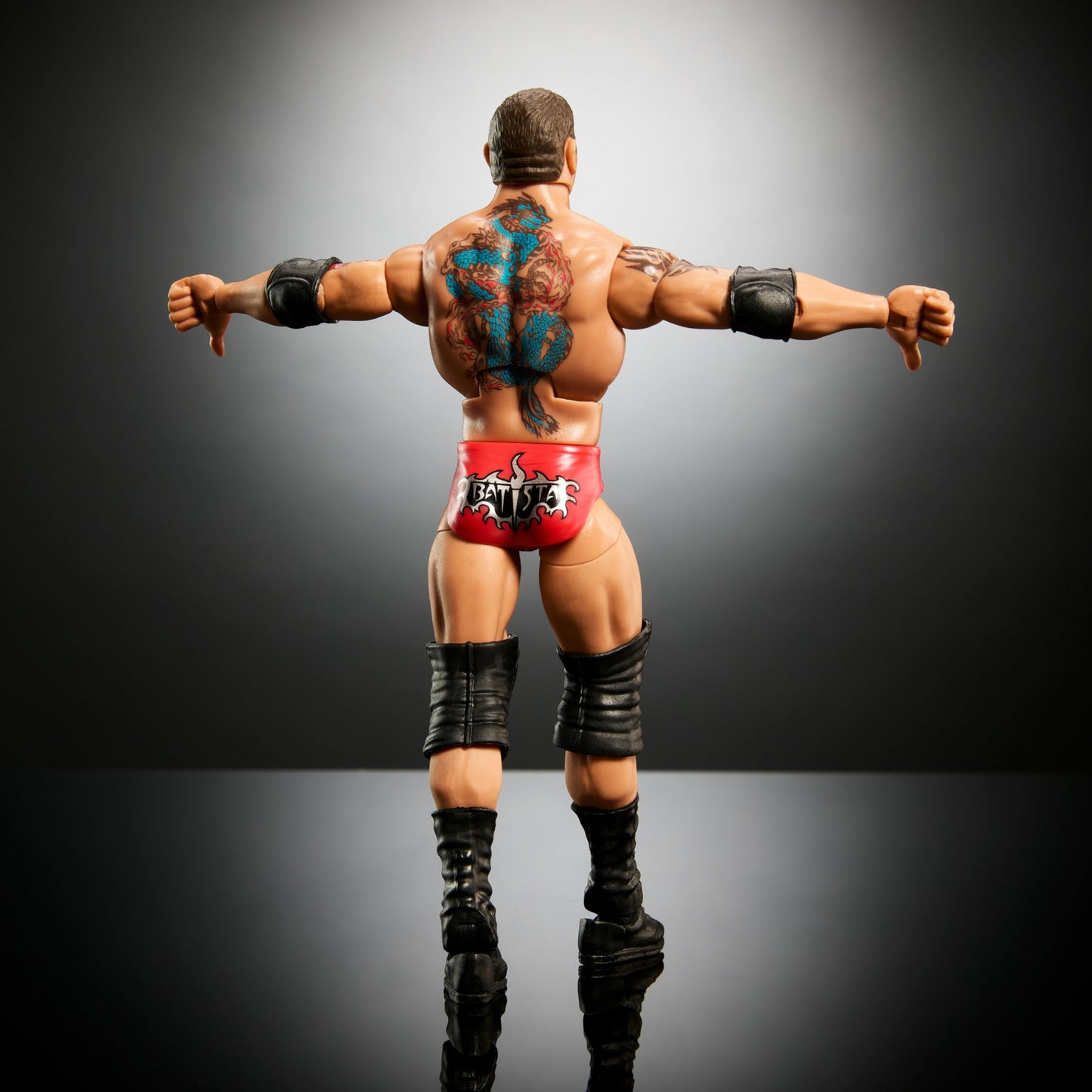 Mattel WWE Elite Collection Action Figure Royal Rumble Batista with Accessory and Virgil Build-A-Figure Parts