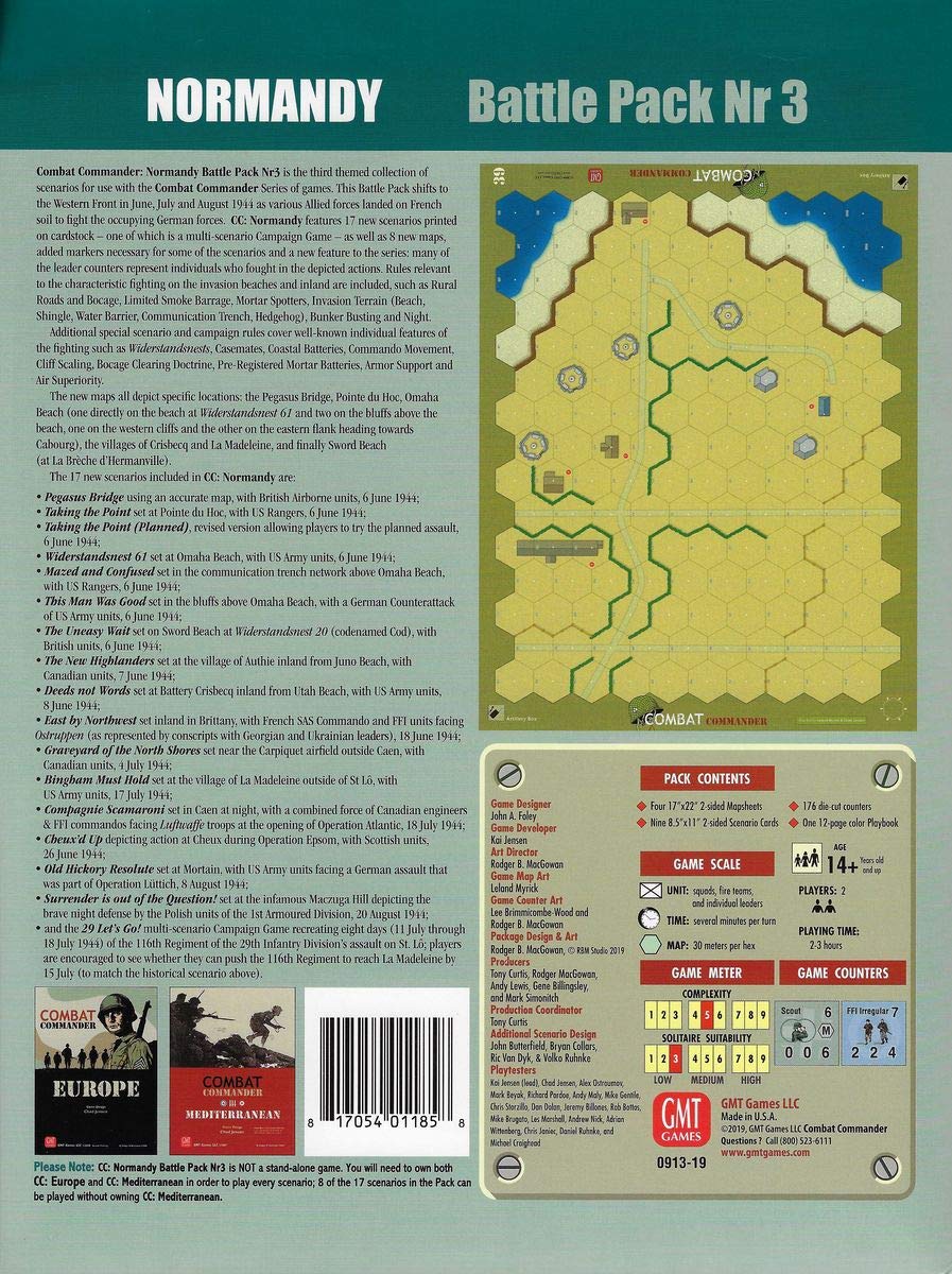 Combat Commander Battle Pack 3: Normandy