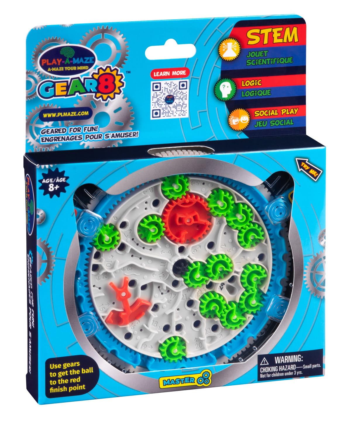 Play-A-Maze Gear8 Puzzles (Master)