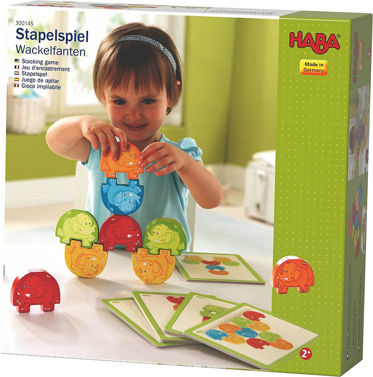 HABA Stacking Wigglefants Game