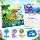 Animal Habitats Sticker and Coloring Book. 9 Habitats with Stickers and Coloring Pages. Engaging, Educational, Interactive, Fun, and Colorful.
