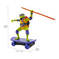 Teenage Mutant Ninja Turtles Toy, Donatello Sewer Shredder Pullback Skateboard, Mutant Mayhem TMNT Collectible Ninja Turtle, Ages 3+