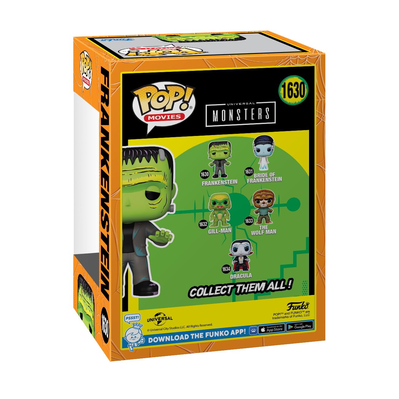 Funko POP! Movies: Universal Monsters - Frankenstein - Collectable Vinyl Figure - Gift Idea - Official Merchandise - for Kids & Adults - Horror Fans
