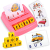 Fenikso Matching Letter Game, Alphabet Spelling & Reading Words, Objects & Color Recognition, Early Learning Educational Toy for Preschooler