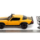 Jada Transformers Rise of The Beast 1:24 1977 Chevy Camaro Bumblebee & Badge Die-Cast Car, Toys for Kids and Adults